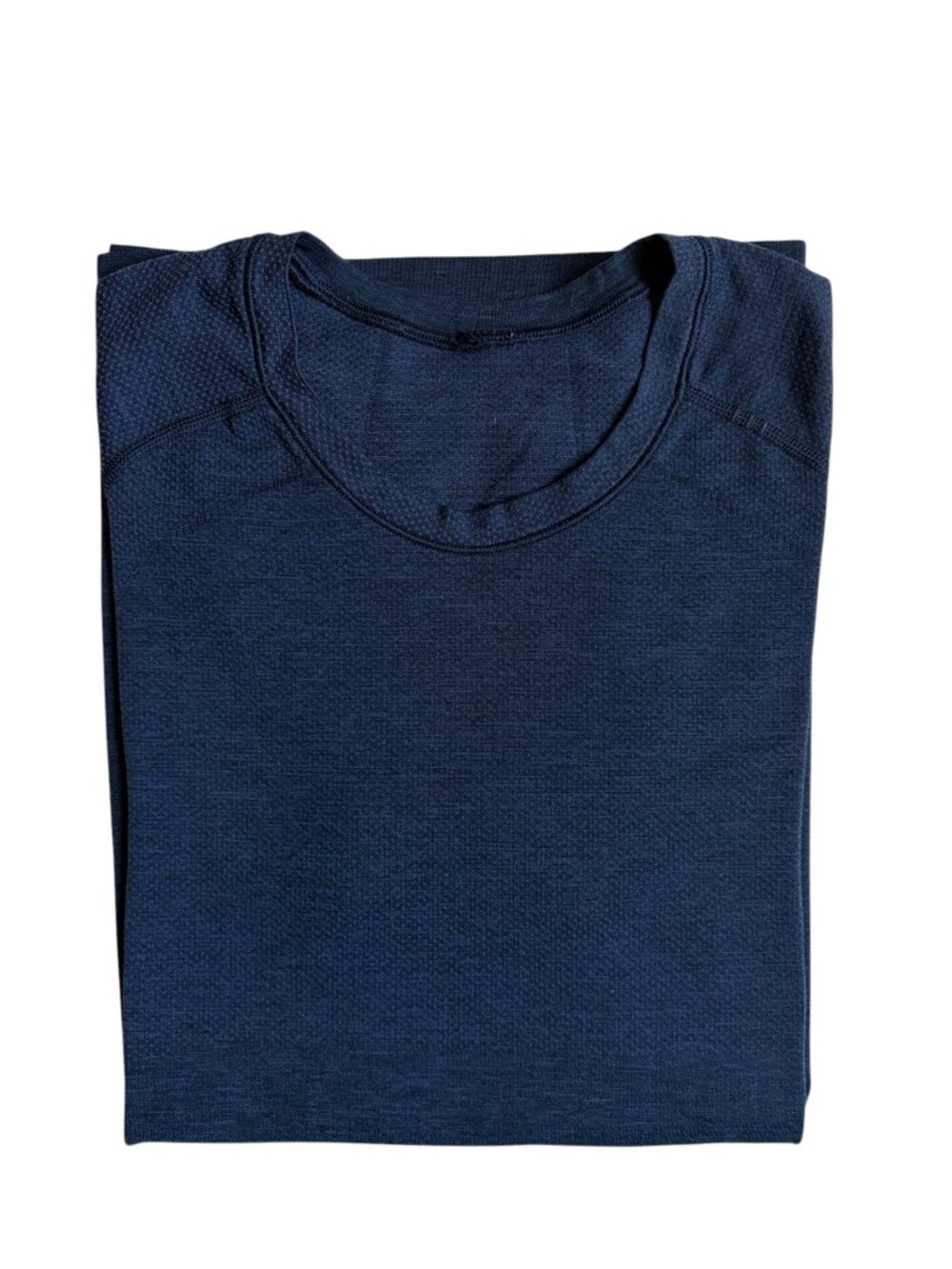 Lululemon Men's Metal Vent Tech Short Sleeve Shirt (Navy Blue) - Size Small